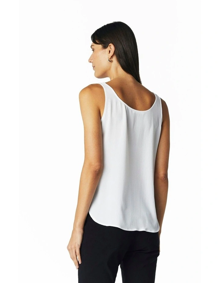 Slip Singlet in White image 6