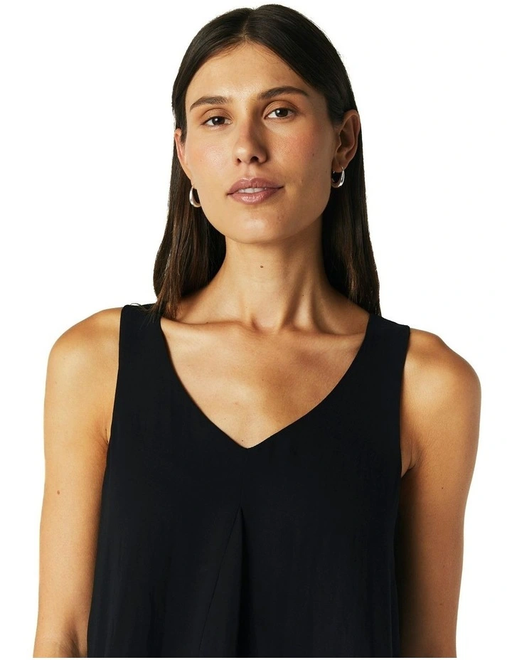 Waterfall Singlet in Black image 4