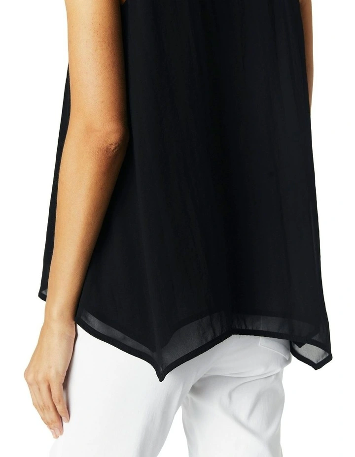 Waterfall Singlet in Black image 5