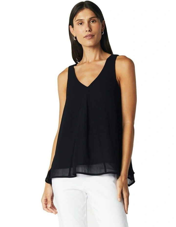 Waterfall Singlet in Black image 6
