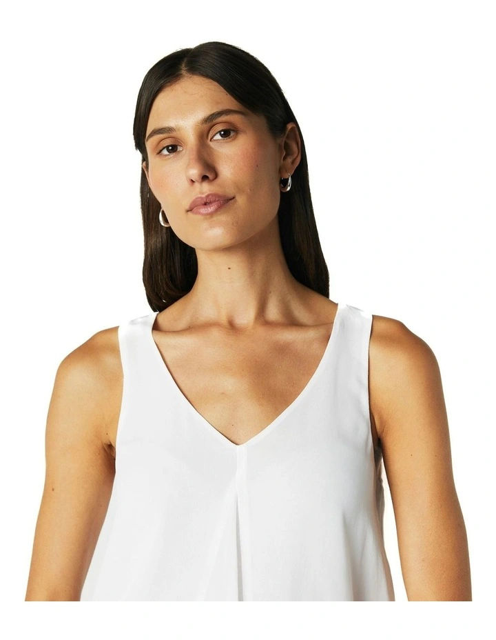 Waterfall Singlet in White image 4