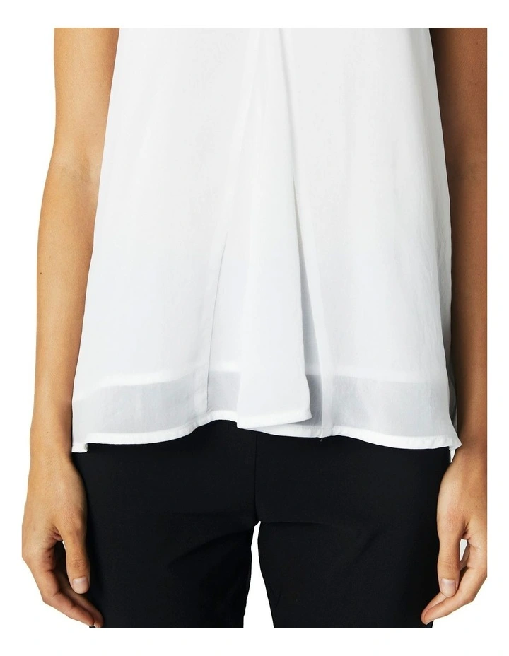 Waterfall Singlet in White image 5