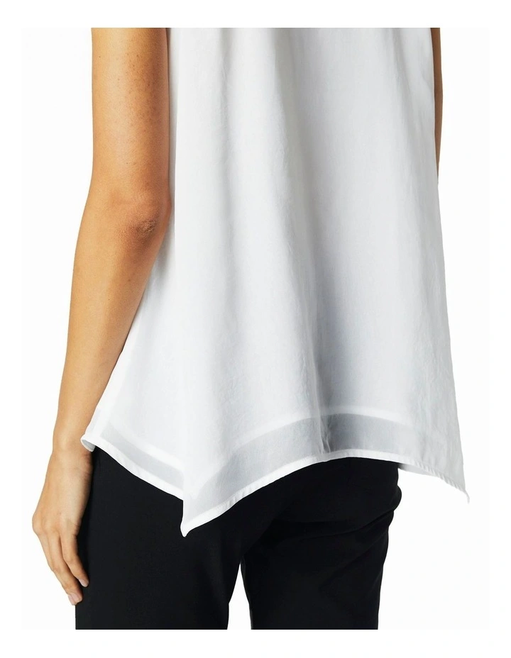 Waterfall Singlet in White image 6
