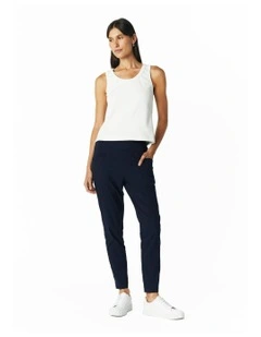 Rib Knit Tank in White