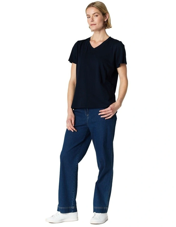 Dahlia Relaxed Jean in Denim image 1