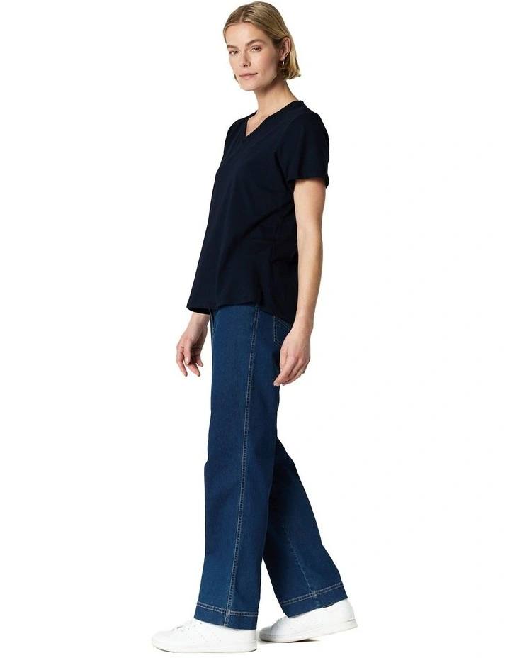 Dahlia Relaxed Jean in Denim image 3