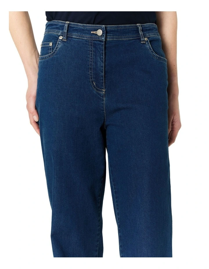 Dahlia Relaxed Jean in Denim image 5