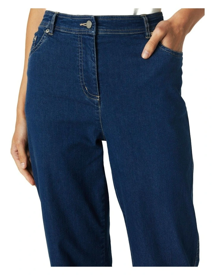 Dahlia Relaxed Jean in Denim image 5