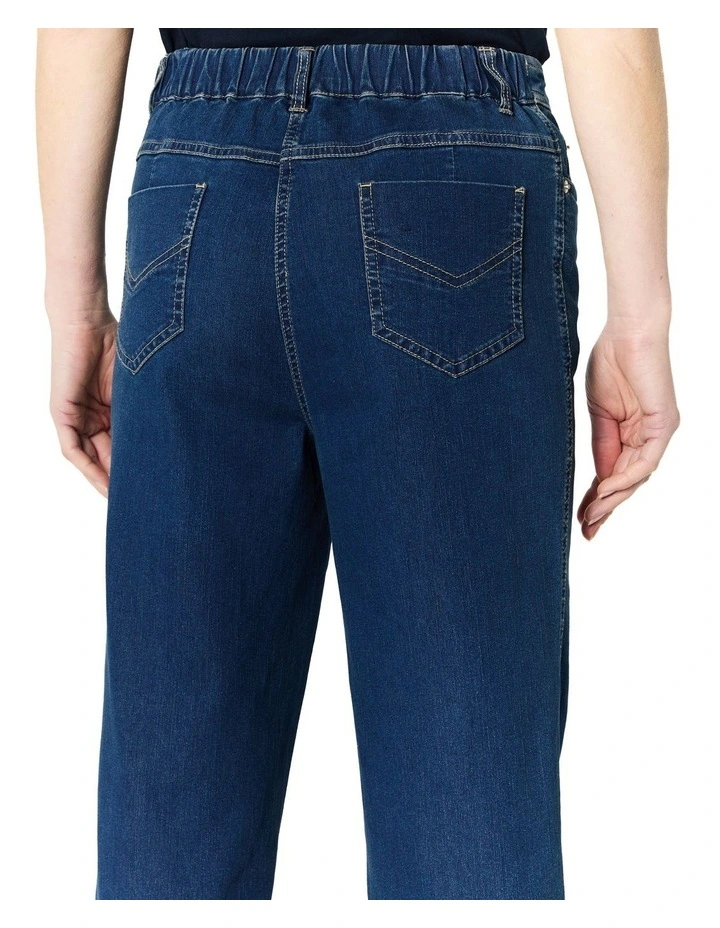 Dahlia Relaxed Jean in Denim image 6