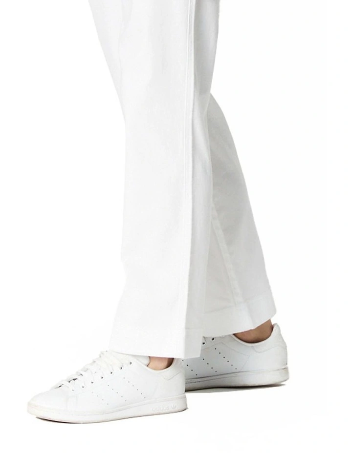 Dahlia Relaxed Jean in White image 7