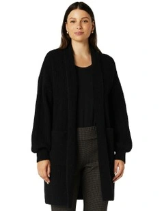 Lucia Cardigan in Black