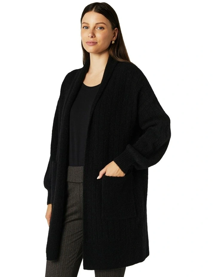 Lucia Cardigan in Black image 4