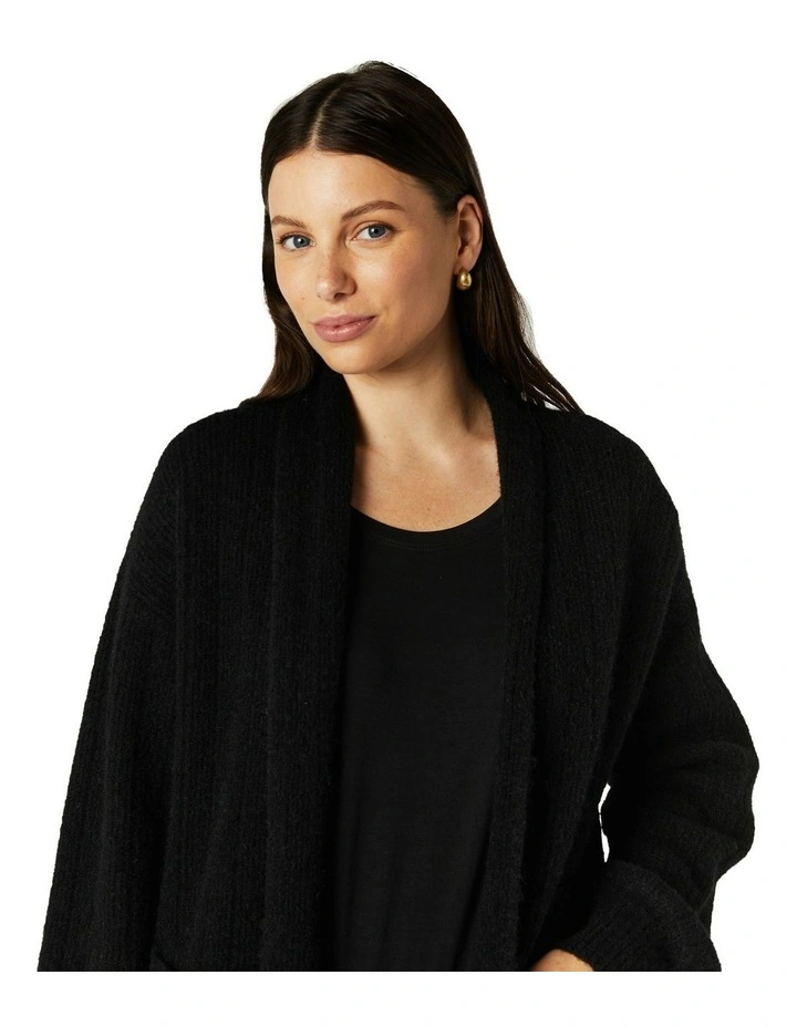 Lucia Cardigan in Black image 6