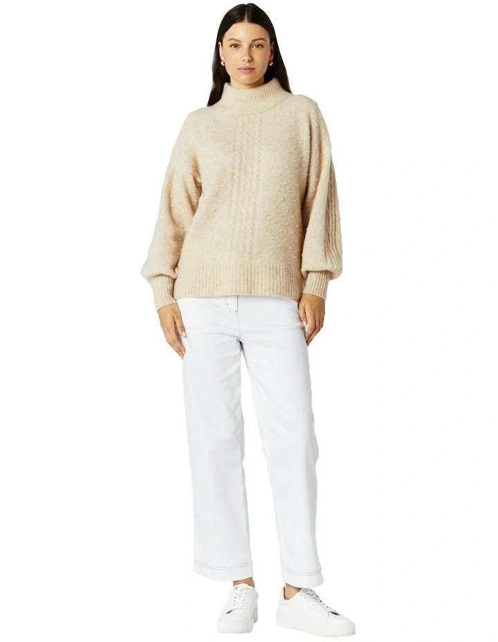 Mia Sweater in Stone image 5