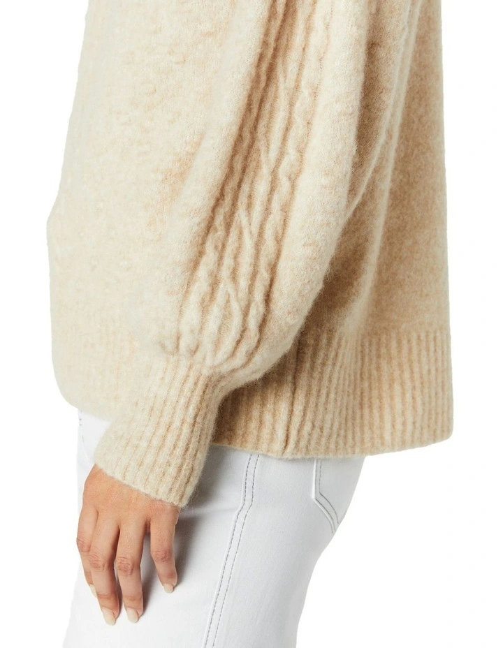 Mia Sweater in Stone image 6