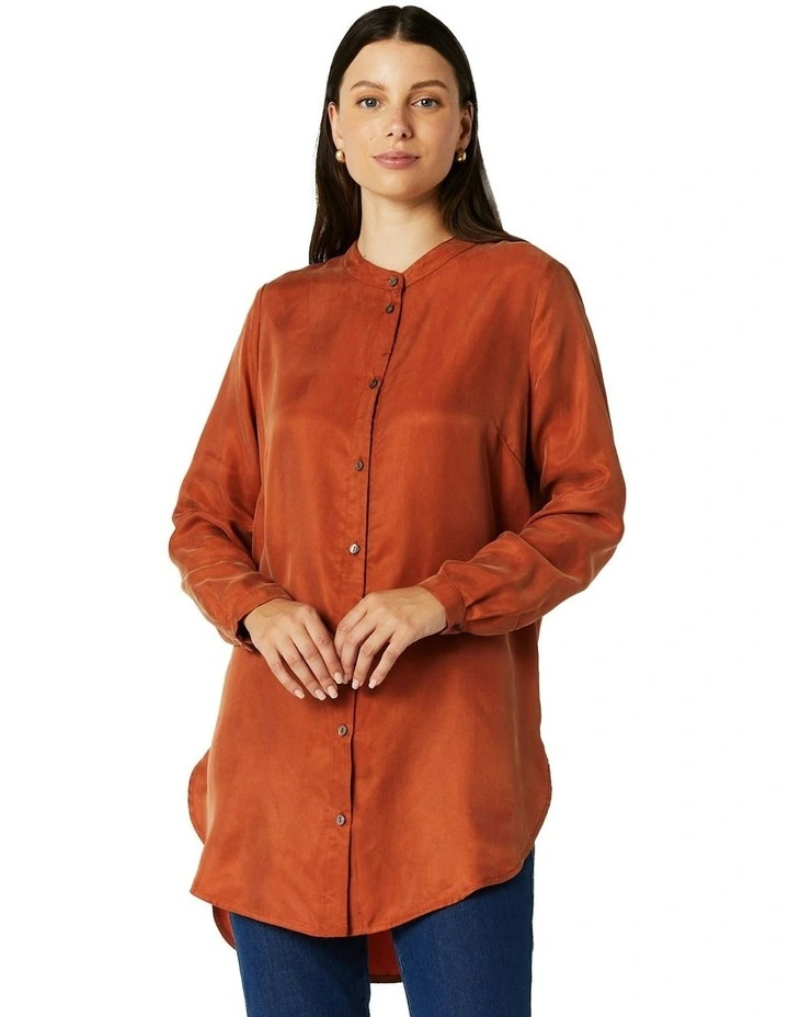 Roland Shirt in Rust image 1