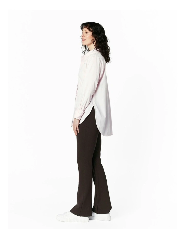Bella Bootleg Pant in Cream image 3