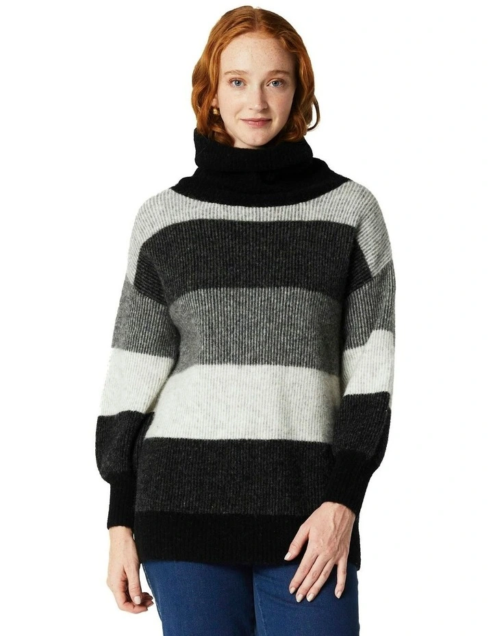 Freya Sweater in Black image 1