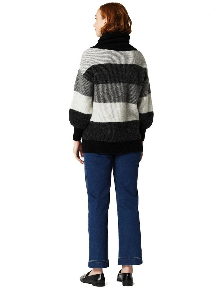 Freya Sweater in Black image 2