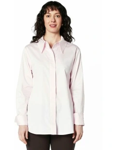 Classic Shirt in Pale Pink