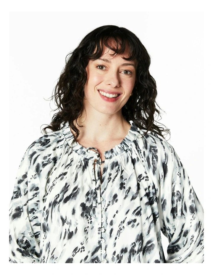 Salem Blouse in Multi image 4