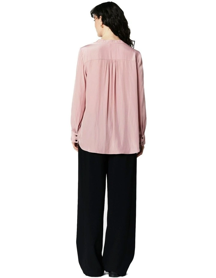 Frances Blouse in Dusty Pink image 2