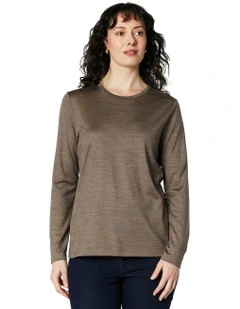 Hazel Top in Brown