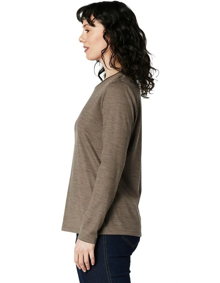 Hazel Top in Brown image 3