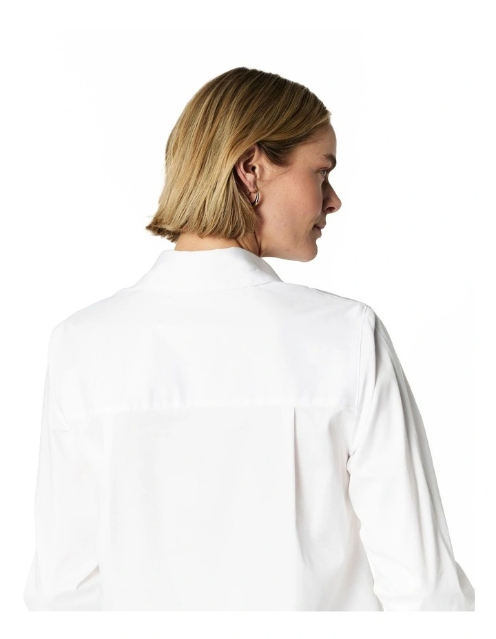 Dylan Classic Shirt in White image 6