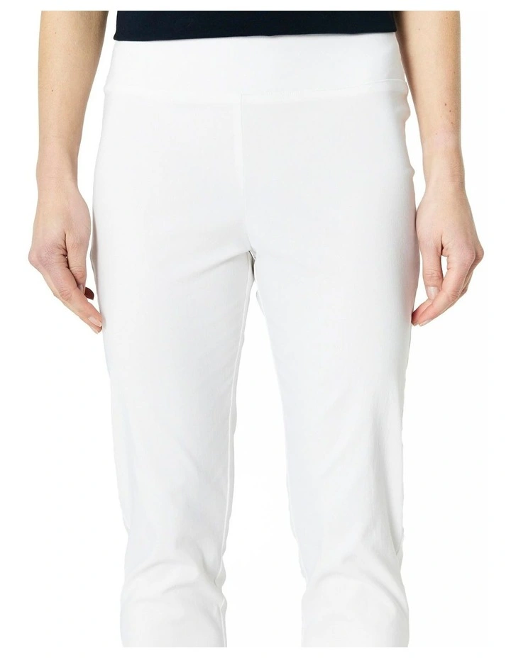 Capri Pant in White image 5