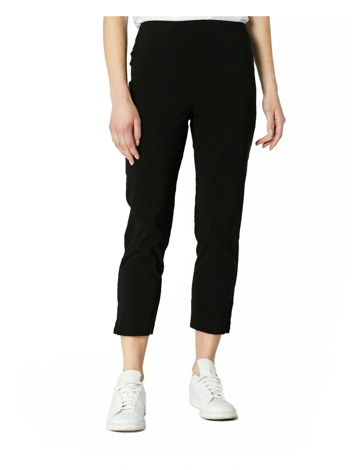 Capri Pant in Black image 4