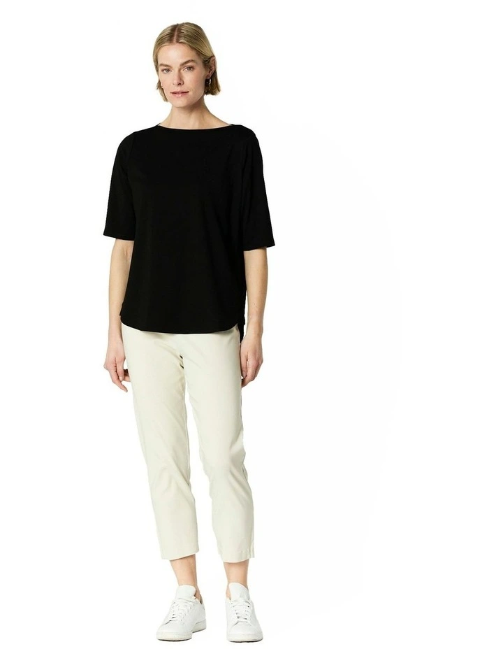 Capri Pant in Cream image 1