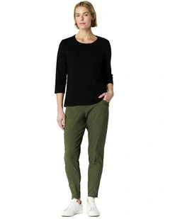 Relaxed Pant in Olive