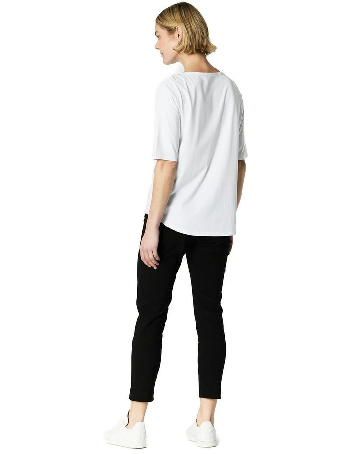 Cigariello Pant in Black image 2