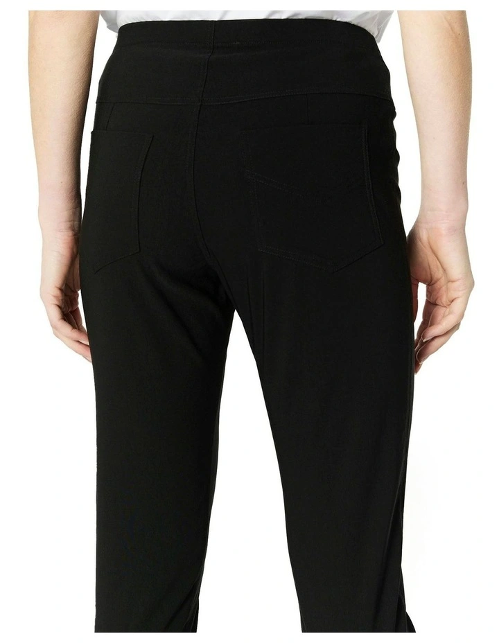 Cigariello Pant in Black image 7