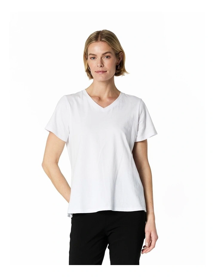 Erika Tee in White image 1