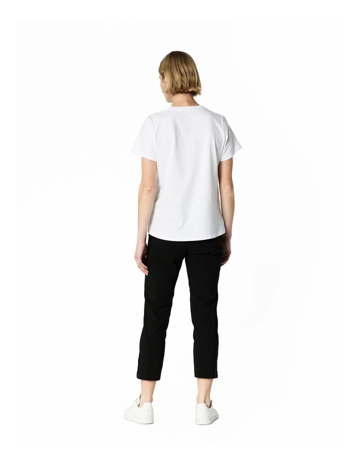 Erika Tee in White image 2