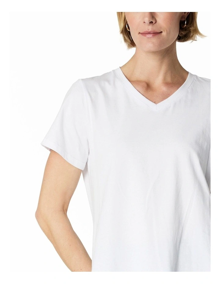 Erika Tee in White image 6