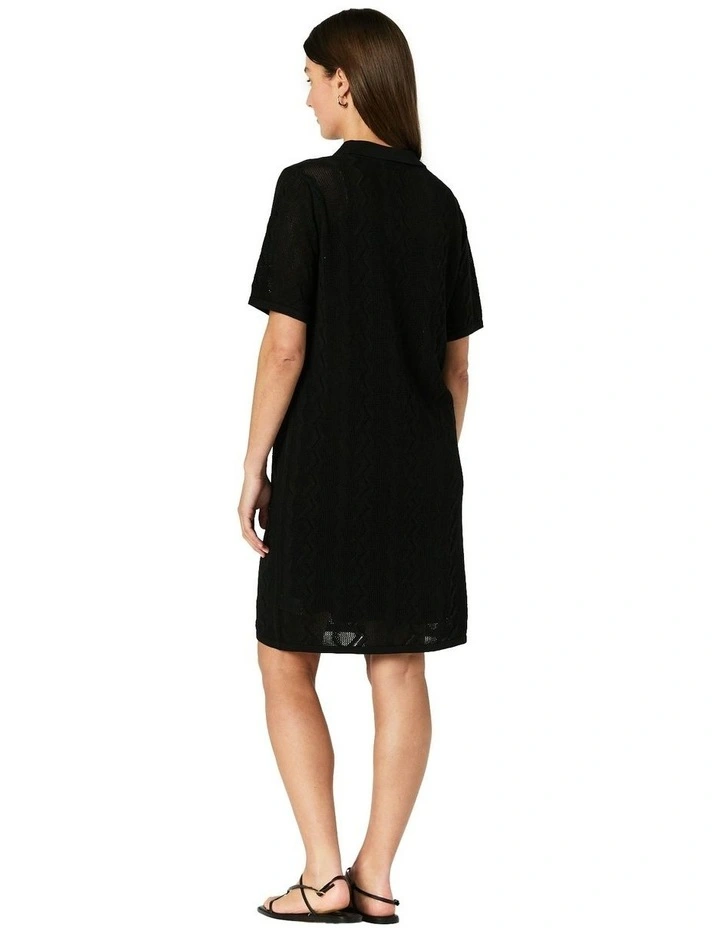 Carla Dress in Black image 2