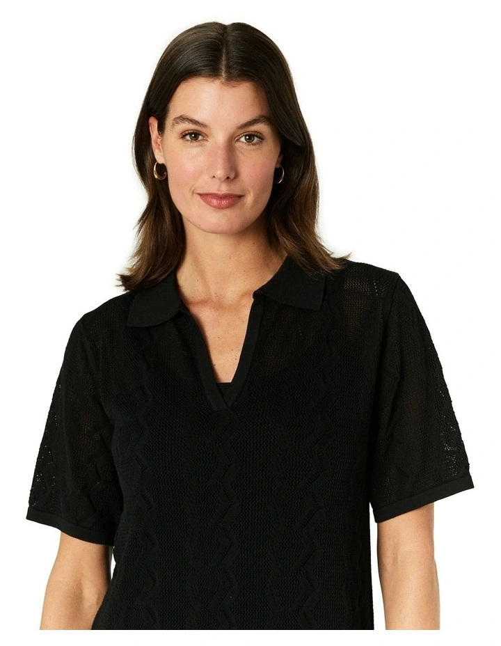 Carla Dress in Black image 4