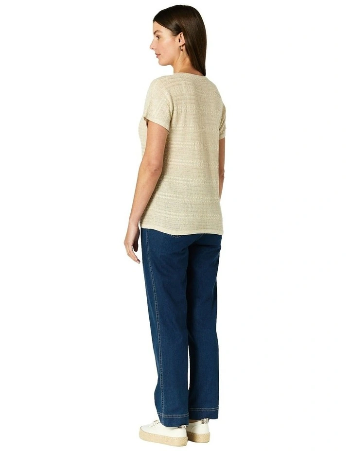 Nella Knit in Beige image 2