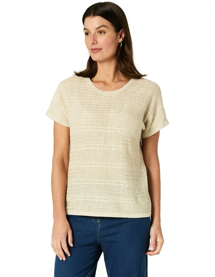 Nella Knit in Beige image 3