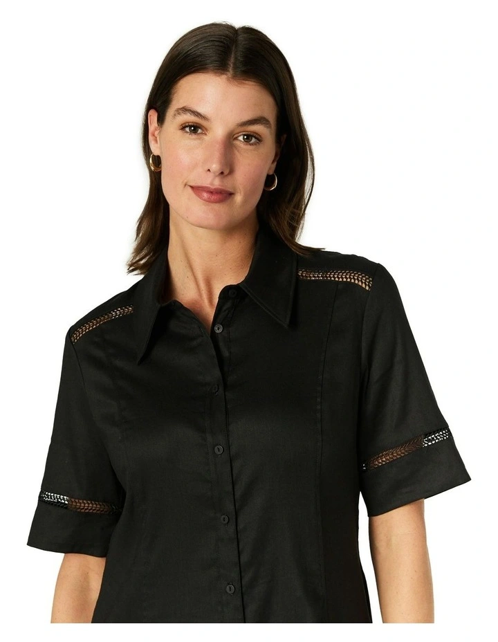 Gwen Dress in Black image 4