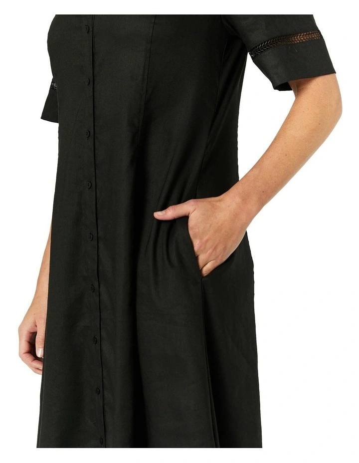 Gwen Dress in Black image 6