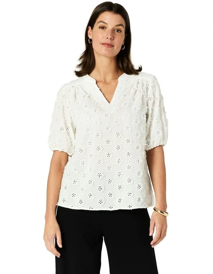 Hope Blouse in White image 1