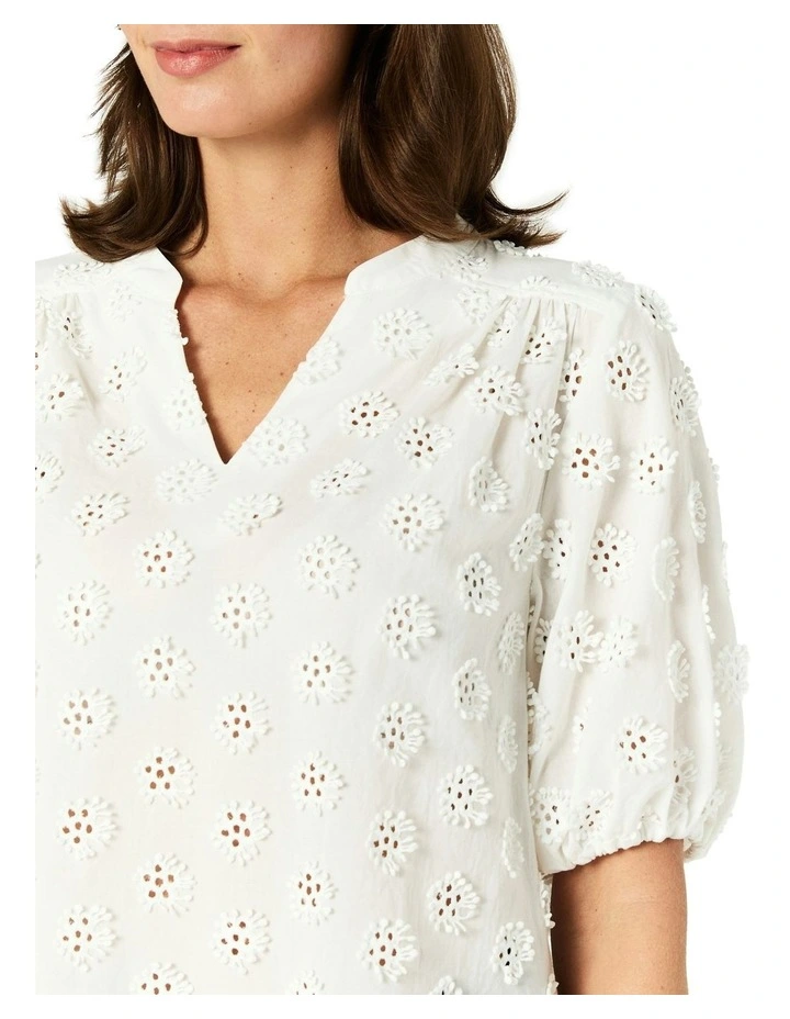 Hope Blouse in White image 5