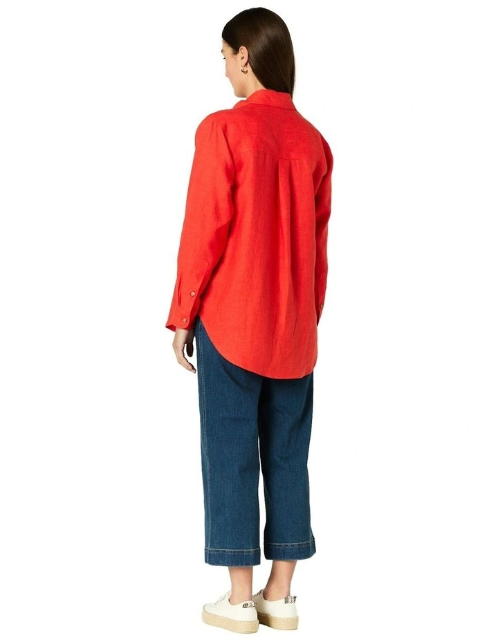 Como Shirt in Red image 2