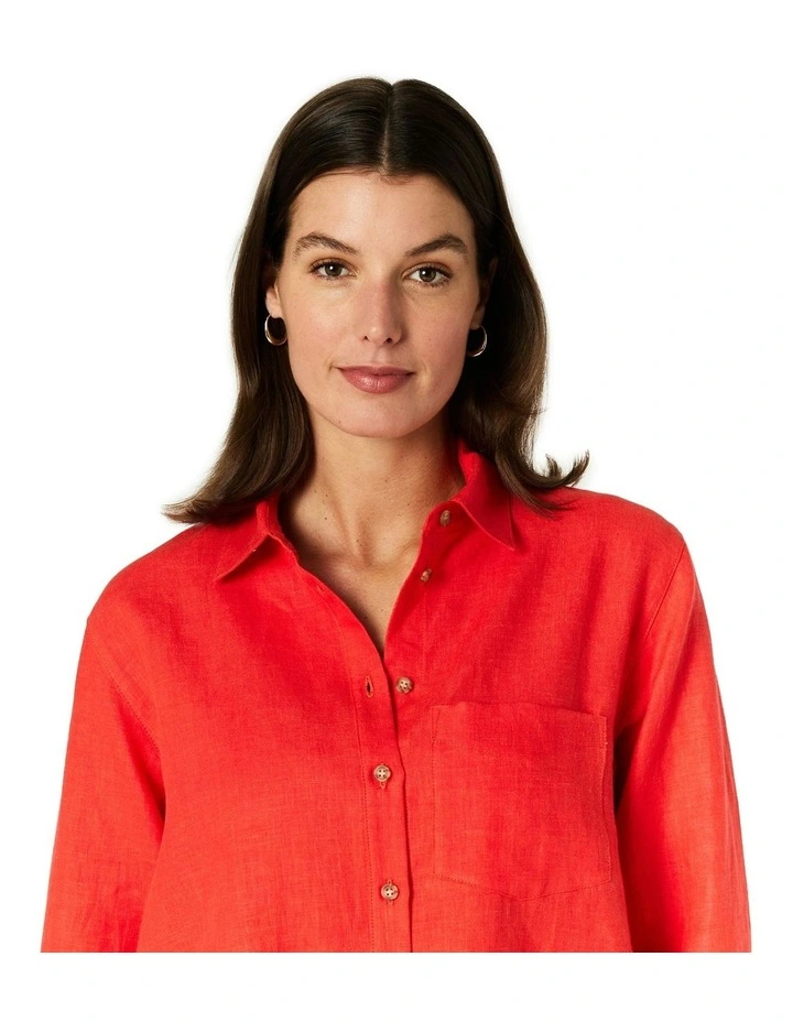 Como Shirt in Red image 4