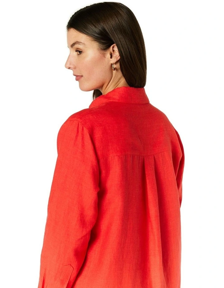 Como Shirt in Red image 6