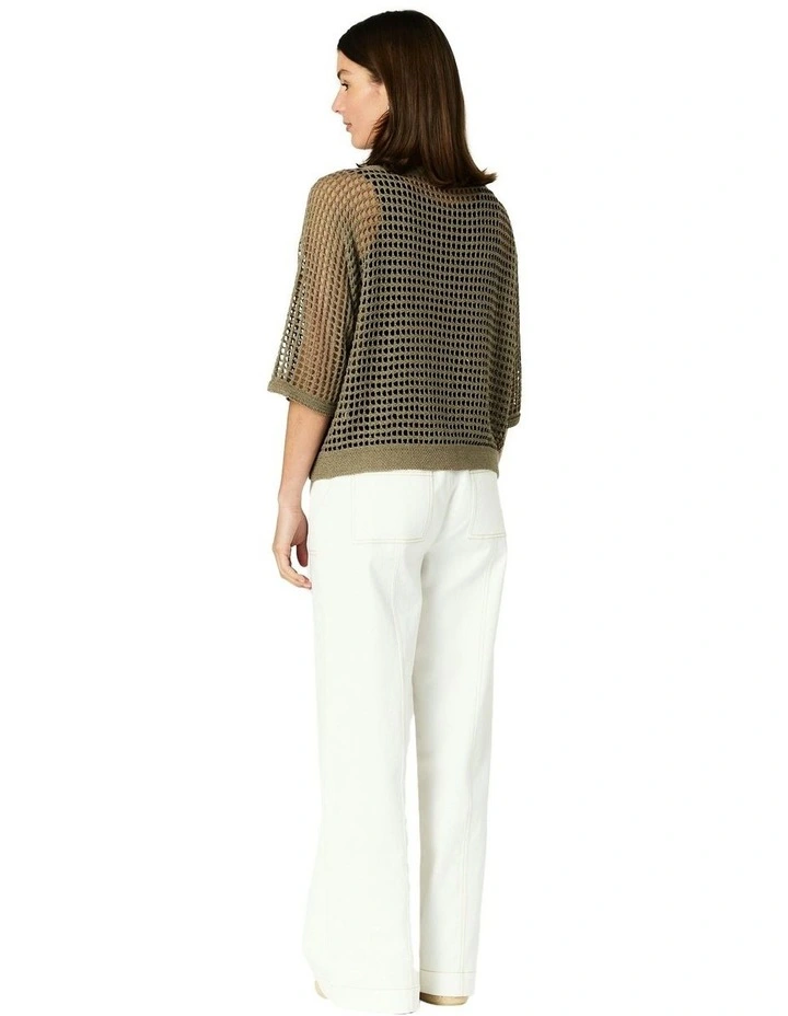 Beau Pant in White image 2